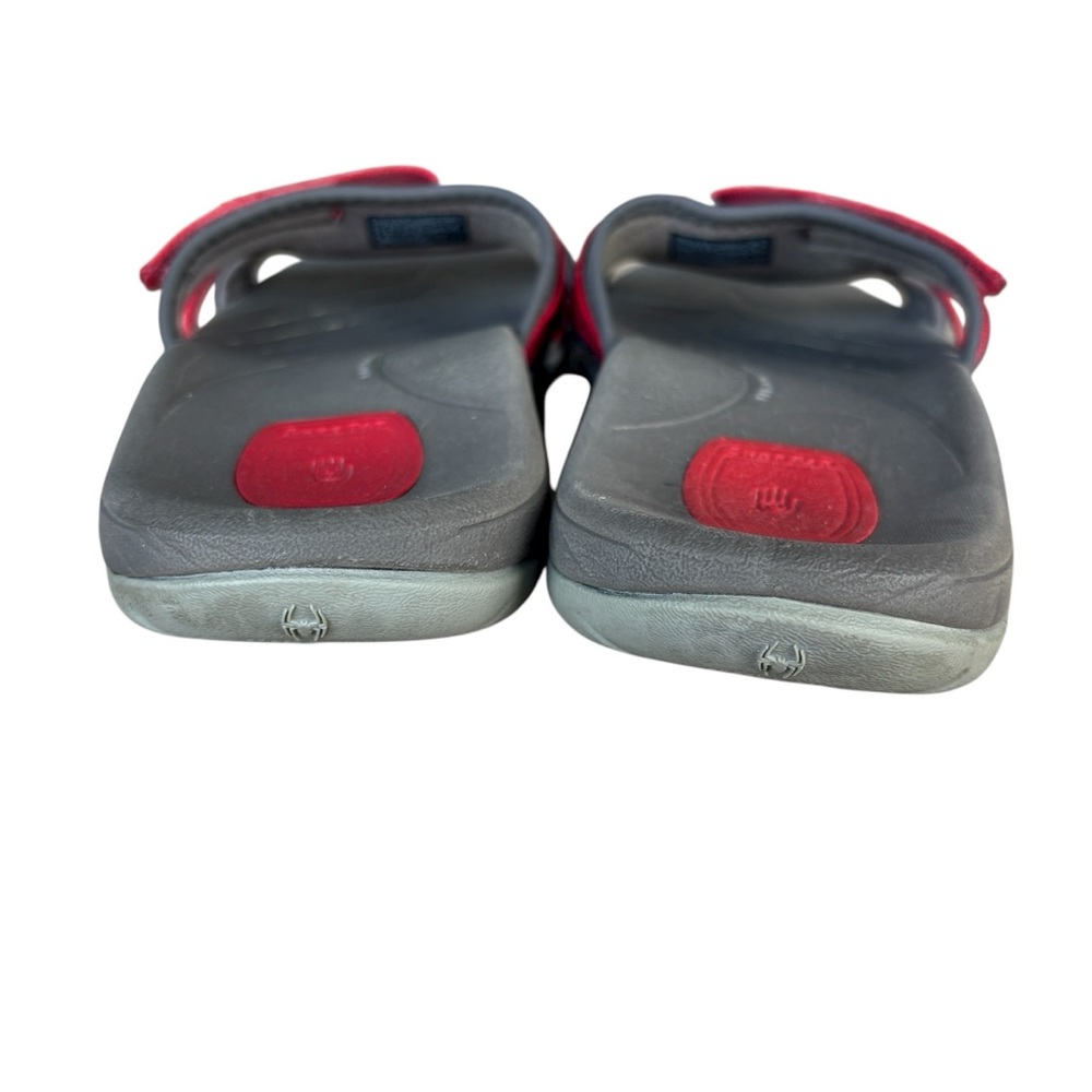 Teva Red Tirra Slide Sandals with a Shoc Pad and Anatomic Footbed 6 - Picture 4 of 11
